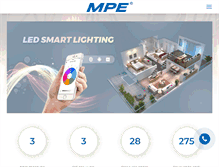 Tablet Screenshot of mpe.com.vn